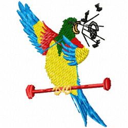 Small Birds Embroidery Design 9